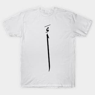 Arabic design, Arabic calligraphy letter A design T-Shirt